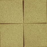 3D Texture Acoustic Cork Wall Panels Olive Green