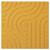 Muratto Cork Strips Wave Yellow