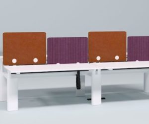 Infra Desk Divider by Impact Acoustic
