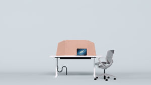 Impact Acoustic Shelter Desk Divider