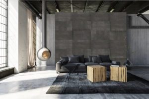 flexible concrete wall covering