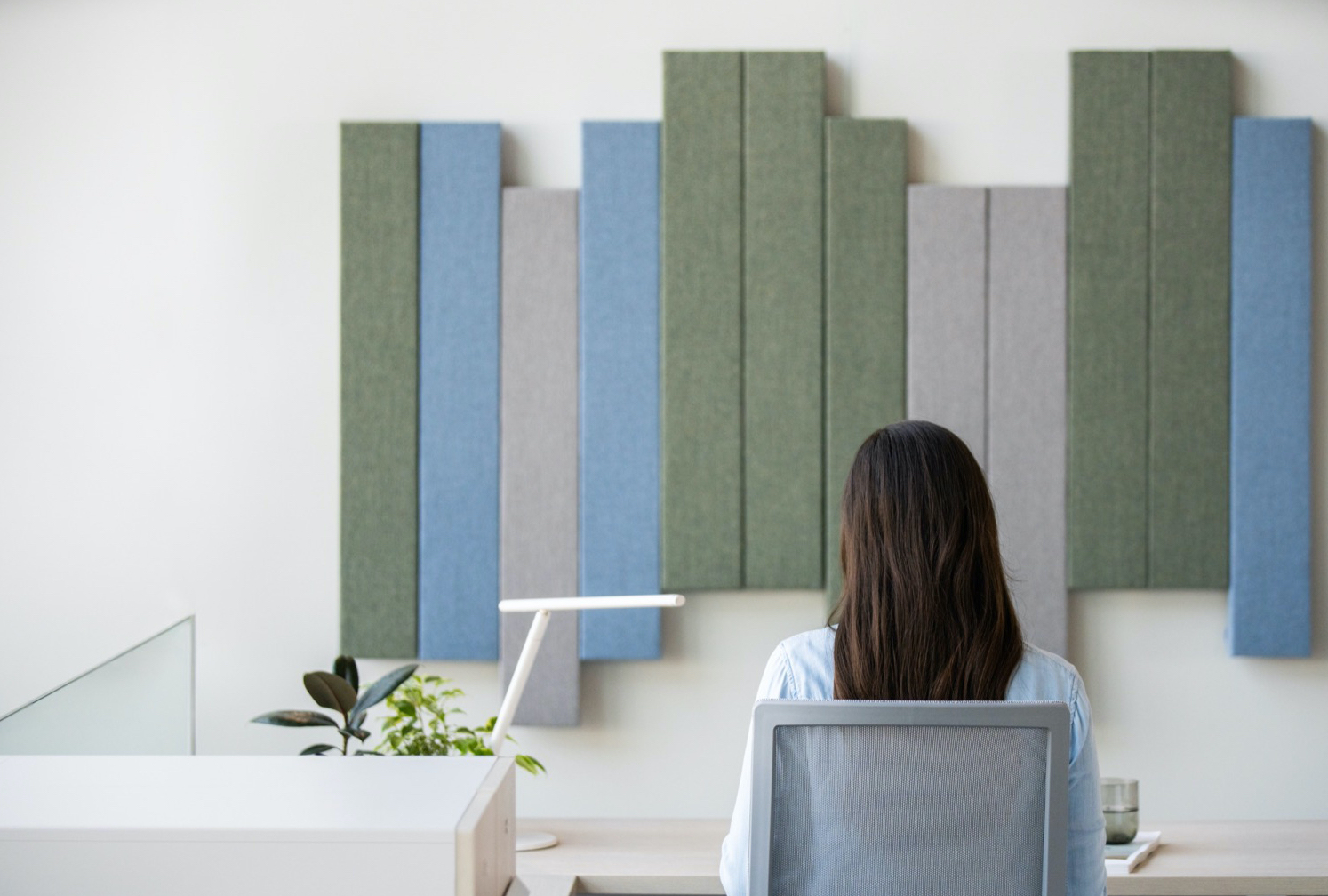 sustainable acoustic wall tiles