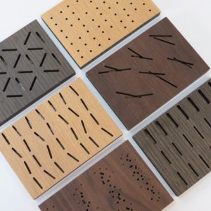 obersound perforated wood acoustic patterns