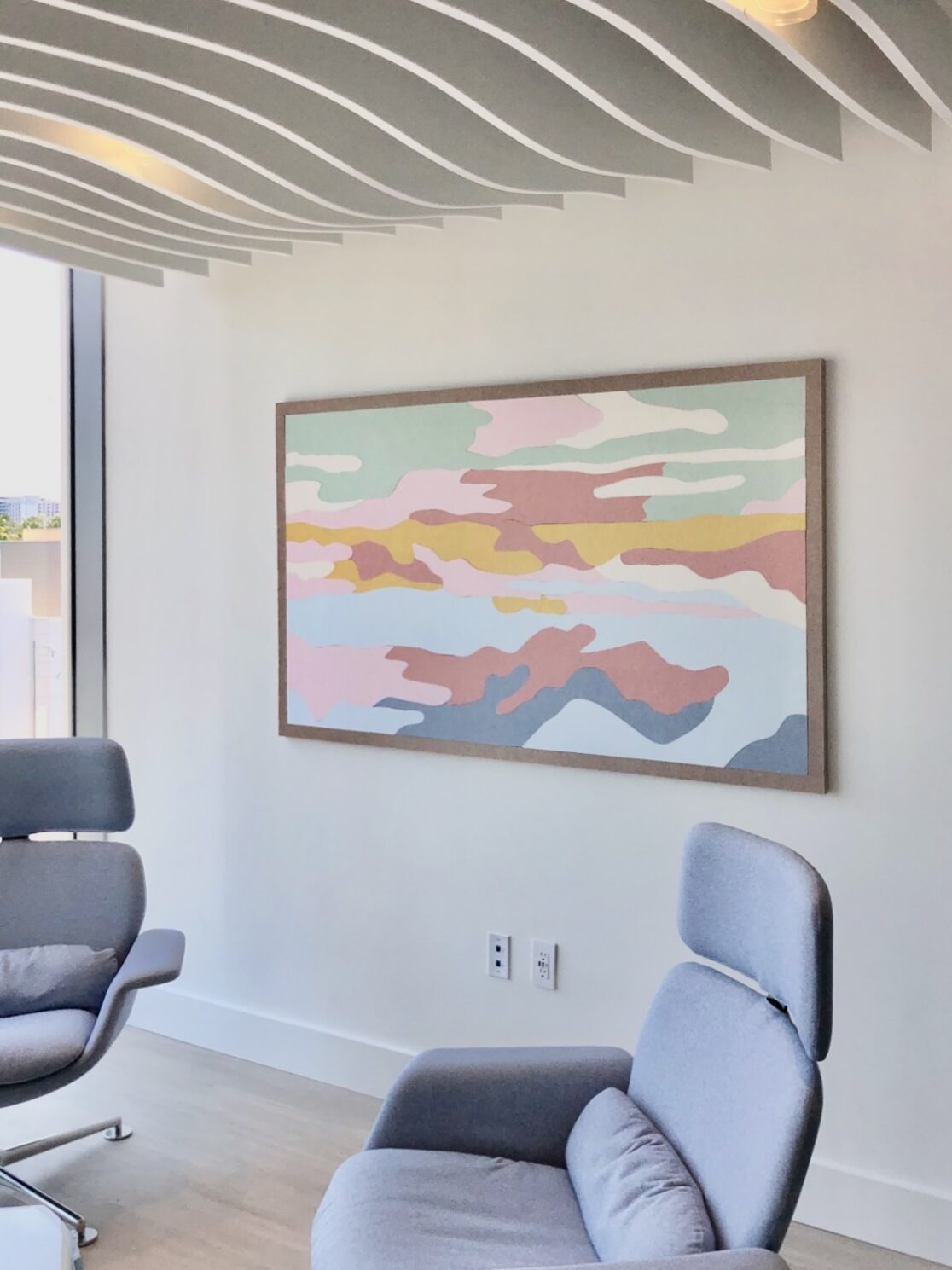 acoustic wall art - JSB Miami