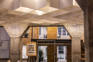 acoustic grid ceiling